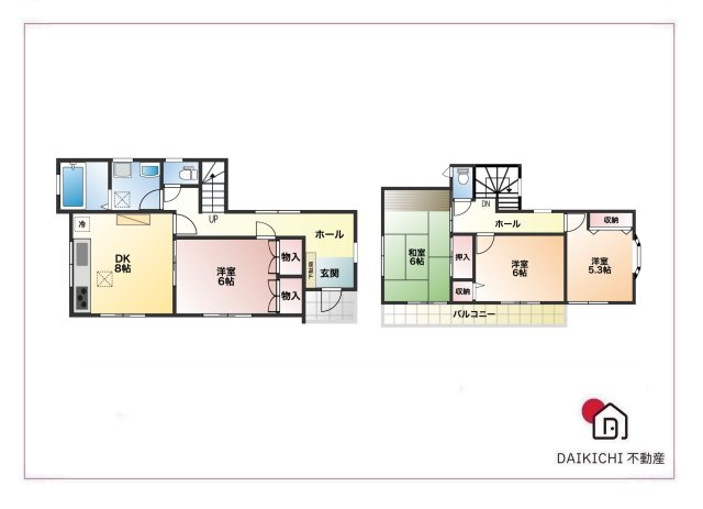 【間取り】 | 熊谷市成沢　中古戸建