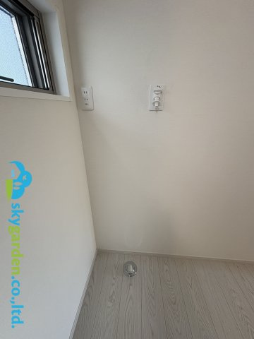 藤沢市亀井野7期　新築戸建　全3棟2号棟のランドリースペース