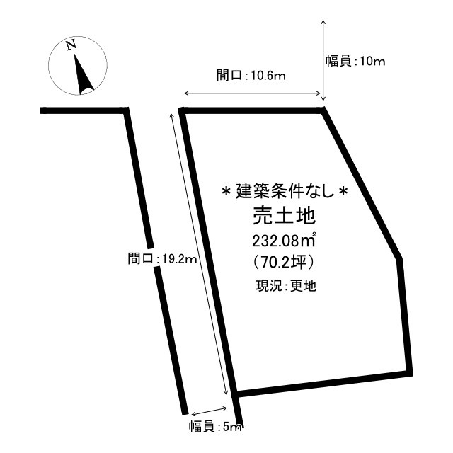 八頭郡智頭町大字智頭グリーンガーデン智頭4号地の土地図
