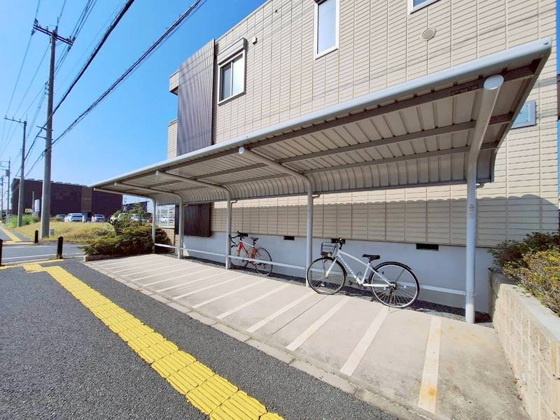 袖ケ浦市袖ケ浦駅前１丁目の賃貸マンションのその他共用部分|★駐輪場★