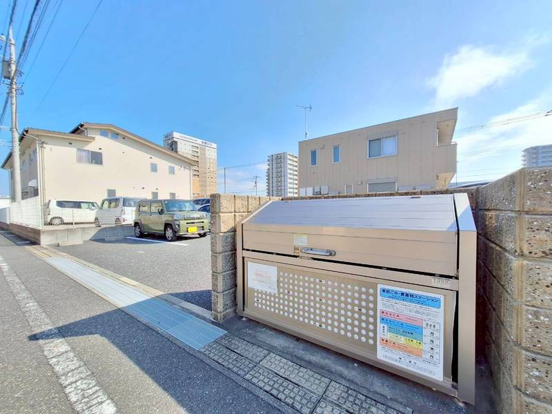 袖ケ浦市袖ケ浦駅前１丁目の賃貸マンションのその他共用部分|★敷地内ごみストッカー★