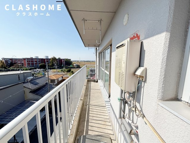 百石マンション　3号館　　刈谷市近郊の賃貸ならクラスホーム刈谷店のバルコニー