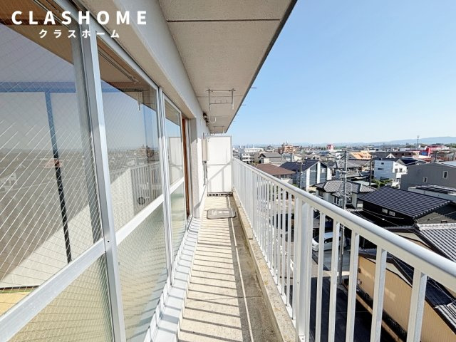百石マンション　3号館　　刈谷市近郊の賃貸ならクラスホーム刈谷店のバルコニー