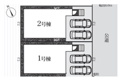 【区画図】 | REXCRAS　豊田市畝部東町第4－1号棟