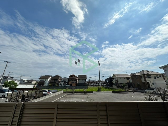 姫路市飾磨区付城２丁目のハイツの展望