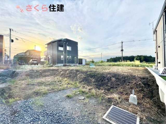 愛伸タウン野沢町１期　No，3の外観|広々敷地に夢のマイホームを計画できます♪　境界ブロック、上下水道引き込み完備！！