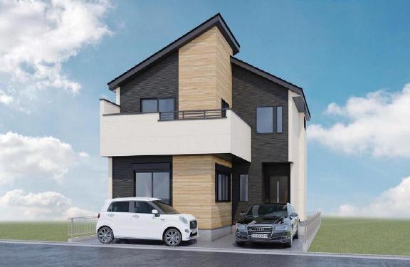 和光市新倉2丁目　土地30坪超　省エネ大型住宅