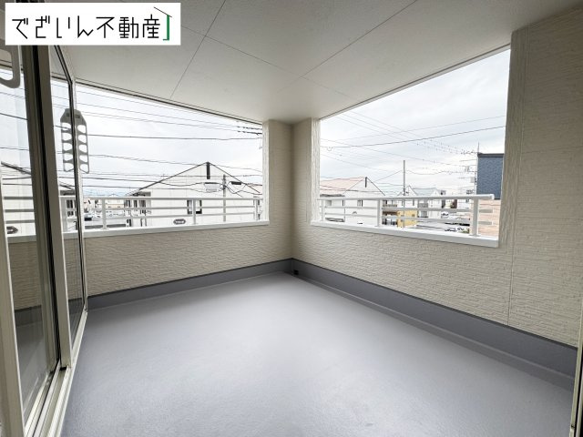 【バルコニー】 | Livele Garden.S深谷市東方第2　新築住宅 | ≪1号棟≫
現地(2025年10月撮影)