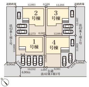 【区画図】 | Livele Garden.S深谷市東方第2　新築住宅