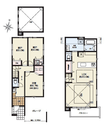 【間取り】 | 杉並区北烏山3丁目戸建