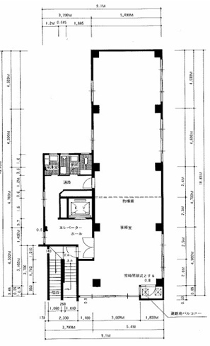 【間取り】 | 大橋ビル