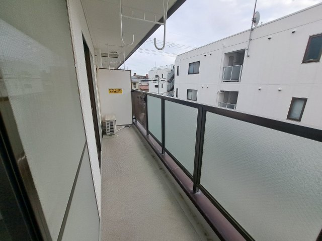 パークサイド武庫川のバルコニー