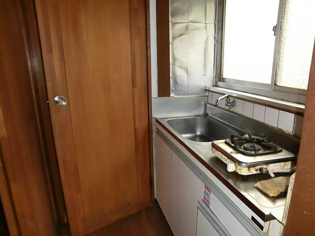 関アパートのキッチン|キッチンあります。