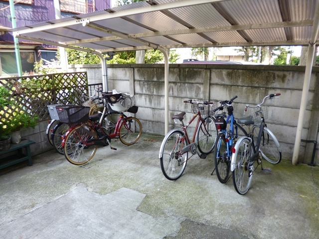 コーポ広央のその他共用部分|駐輪場ありますよ！