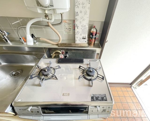 サクラハイツの設備|ガス台です