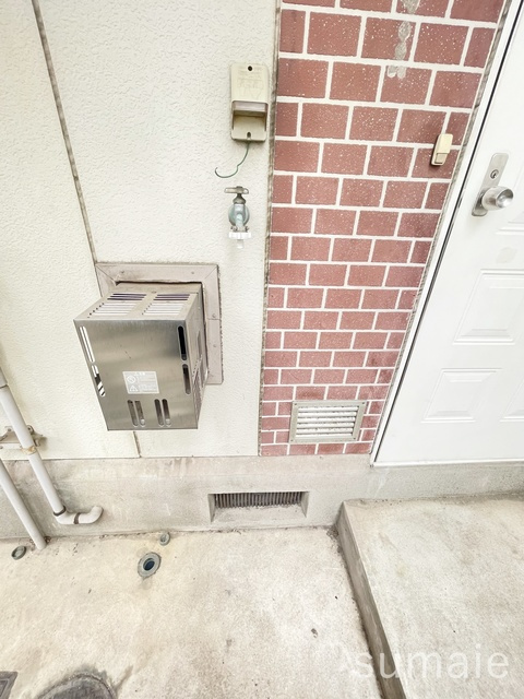 サクラハイツの設備|洗濯機置き場です