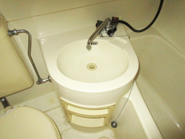 オレンジコーポの洗面所|洗面ボウル。