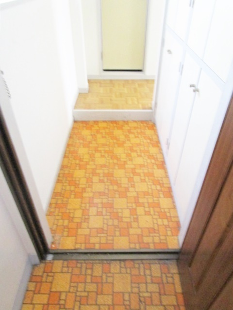 オレンジコーポの玄関|玄関スペース。