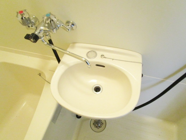 オレンジコーポの洗面所|洗面ボウル。