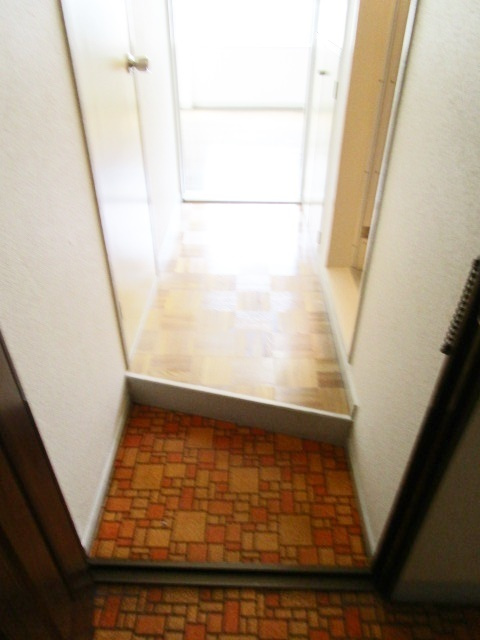 オレンジコーポの玄関|玄関スペース。