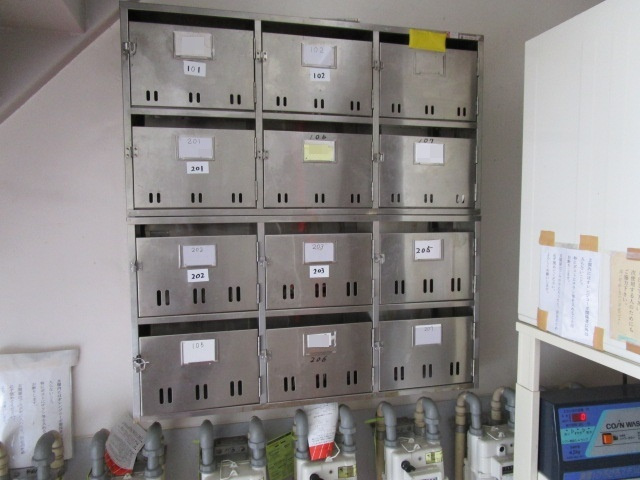 オレンジコーポのその他共用部分|集合ポスト。