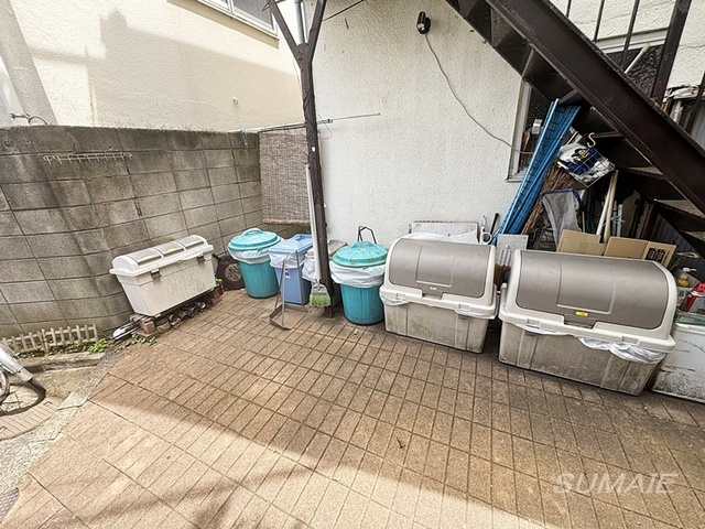 関アパートのその他共用部分|ゴミ置き場です☆