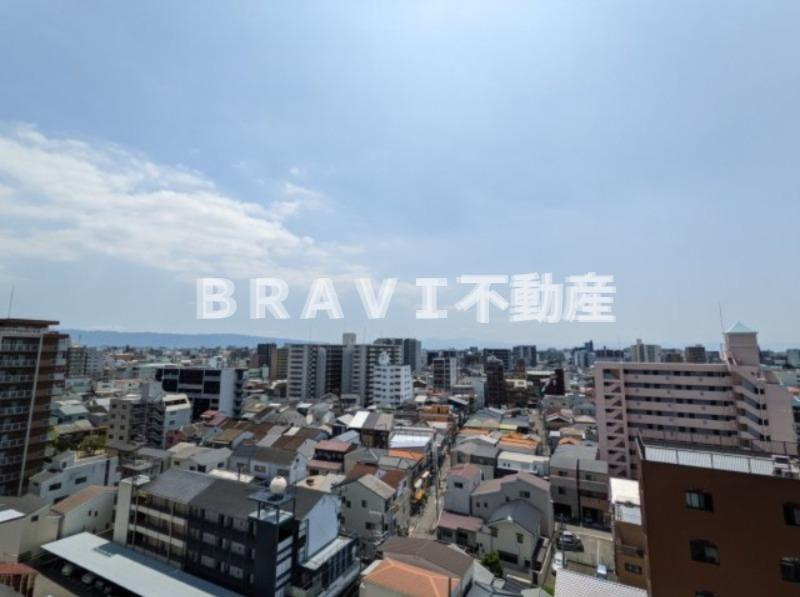 エスリード大阪城アクシス BRAVI不動産の展望|【エスリード大阪城アクシス】眺望良好です