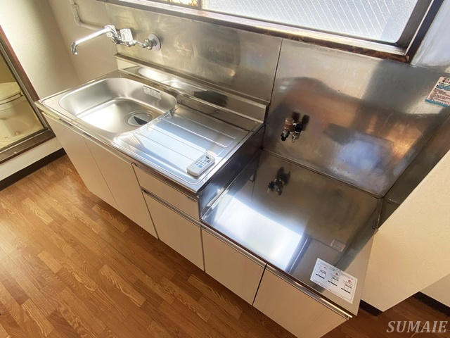 フェニックスⅠのキッチン|キッチン交換して綺麗です☆