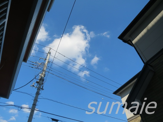 山一鹿浜マンションの展望|ベランダからの景色です！