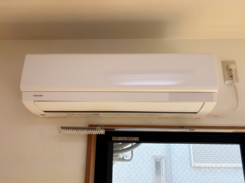 北区滝野川２丁目の賃貸マンションの設備|エアコンです