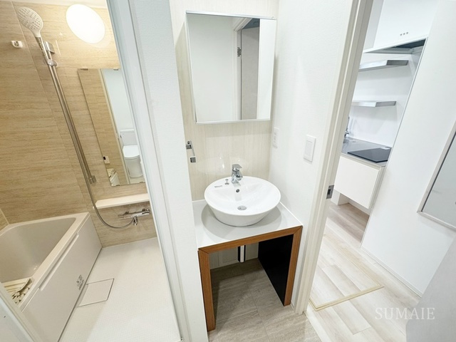 レピュア十条レジデンスの洗面所|洗面所です♪