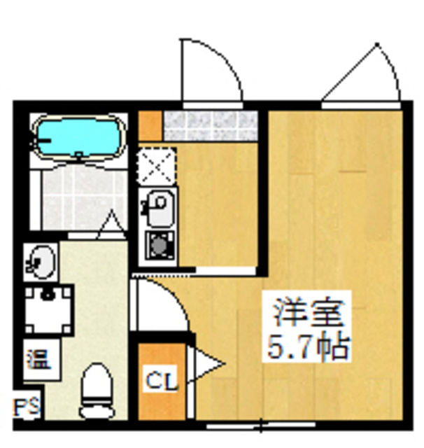 レピュア東十条駅前レジデンスの間取り|角部屋です