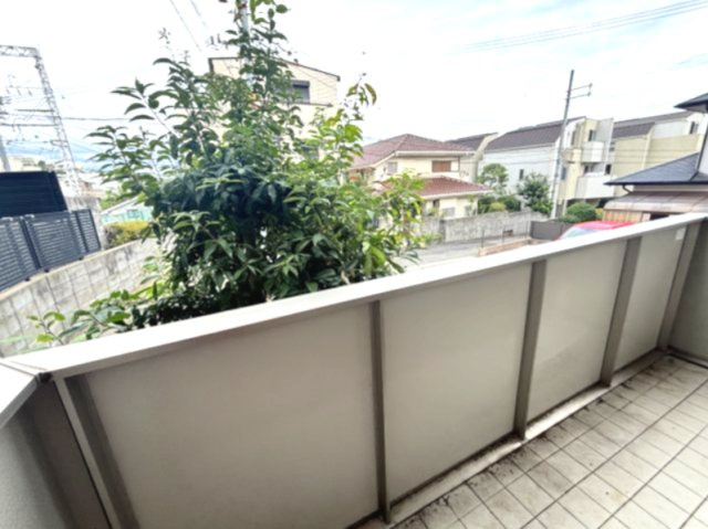 ソレーユ・コート　A棟のバルコニー