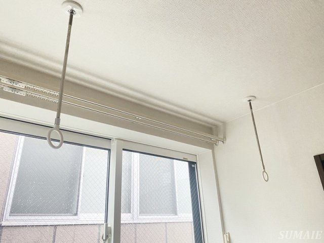 エリタージュの設備|室内物干し付き☆