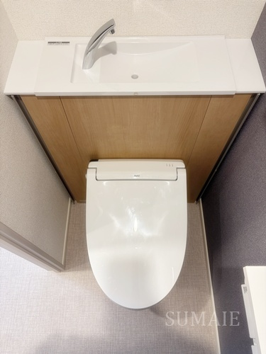 ＨＤビルのトイレ|ゆったりとした空間のトイレです