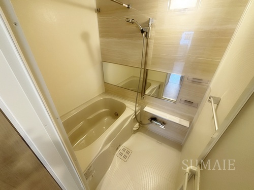 ＨＤビルの浴室|ゆったり過ごせるお風呂です