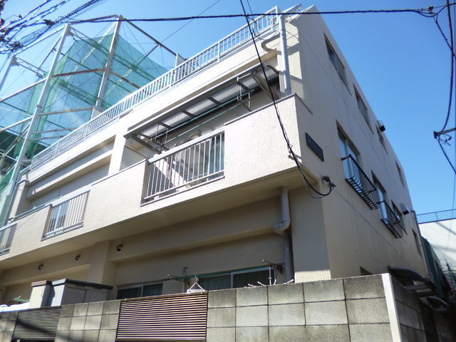 矢口ハイツの外観|鉄筋コンクリート造のマンションタイプ！