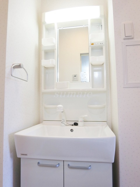 クエル田端の洗面所|独立洗面台完備です☆