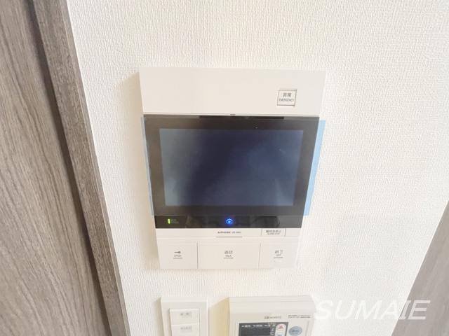ベルシード王子神谷のセキュリティ|モニタ付きインターフォンです