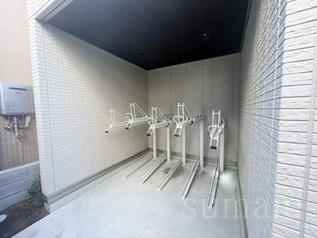 セレスティア豊島Ｓのその他共用部分|駐輪場です！