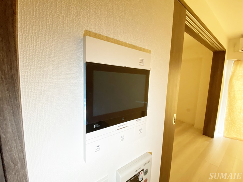 ウィーブベースオウジカミヤのセキュリティ|モニター付きインターホン☆