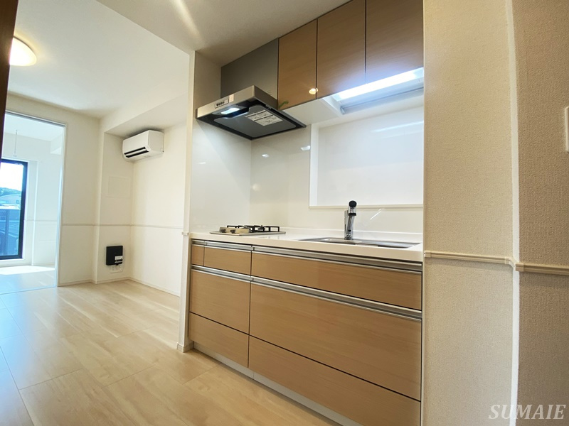 Ｈ・Ｓ駒込のキッチン|コンパクトなキッチンで掃除もラクラク