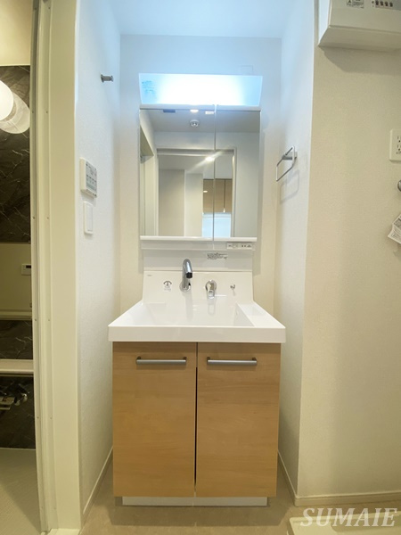 Ｈ・Ｓ駒込の洗面所|コンパクトで使いやすい洗面所