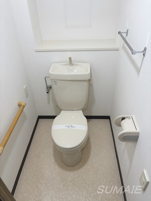 ケイティーズ　クリアのトイレ|トイレです