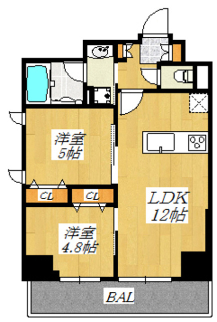 ティモーネグランデ田端ノルドの間取り|間取りです☆