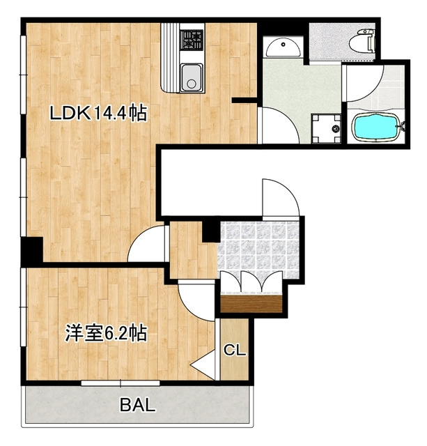 アーバンパーク王子の間取り|間取りです☆