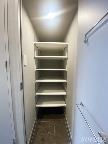 Alivis東京尾久の収納|便利な収納スペースです