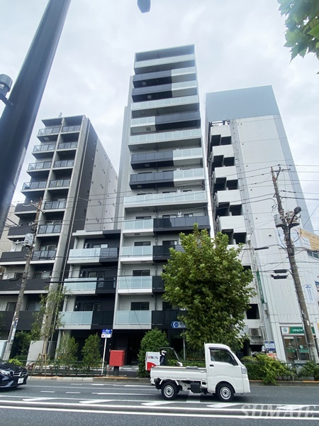 Alivis東京尾久の外観|物件の外観です