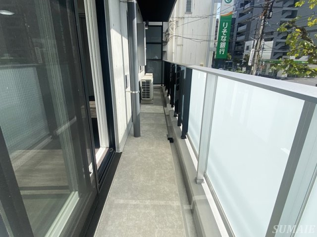 Alivis東京尾久のバルコニー|陽当たり良好なバルコニーです