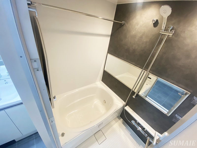 Alivis東京尾久の浴室|コンパクトで使いやすいお風呂です